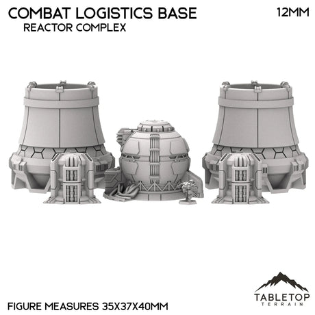 Tabletop Terrain Terrain Combat Logistics Base TechScape - 6-12mm