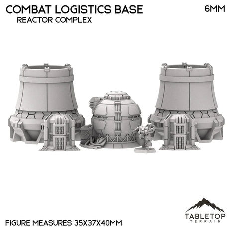 Tabletop Terrain Terrain Combat Logistics Base TechScape - 6-12mm