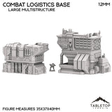 Tabletop Terrain Terrain Combat Logistics Base TechScape - 6-12mm