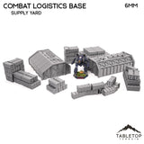 Tabletop Terrain Terrain Combat Logistics Base TechScape - 6-12mm