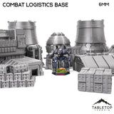Tabletop Terrain Terrain Combat Logistics Base TechScape - 6-12mm