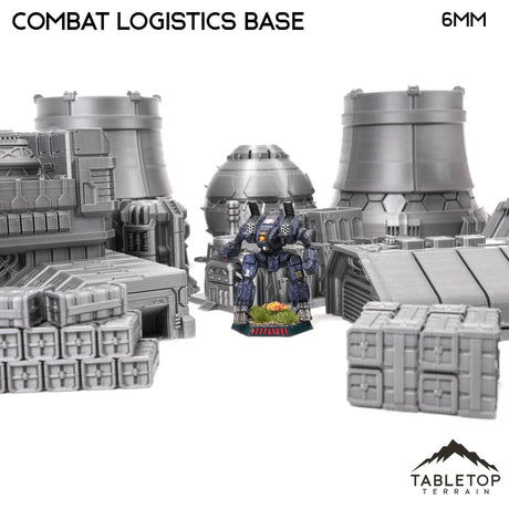 Tabletop Terrain Terrain Combat Logistics Base TechScape - 6-12mm