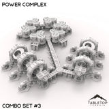 Tabletop Terrain Terrain Combo Set #3 HEXTECH Power Complex - 6mm