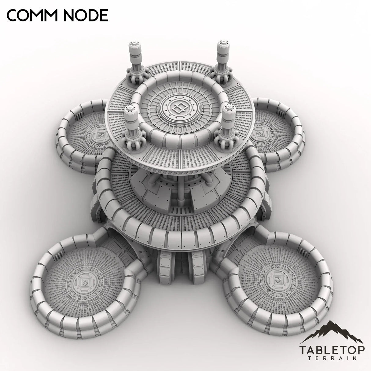 Tabletop Terrain Terrain Comm Node - Vahngart, Garrisoned Moon