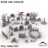 Tabletop Terrain Terrain Competitive Fantasy Ruins and Jungles