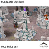 Tabletop Terrain Terrain Competitive Fantasy Ruins and Jungles