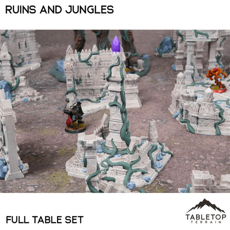 Tabletop Terrain Terrain Competitive Fantasy Ruins and Jungles