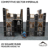 Tabletop Terrain Terrain Competitive Sector Imperialis 10e Table Set