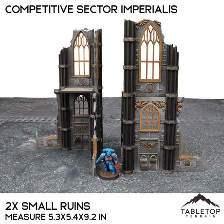 Tabletop Terrain Terrain Competitive Sector Imperialis 10e Table Set