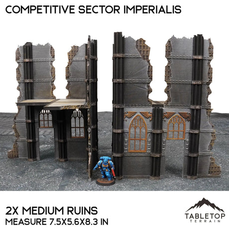 Tabletop Terrain Terrain Competitive Sector Imperialis 10e Table Set