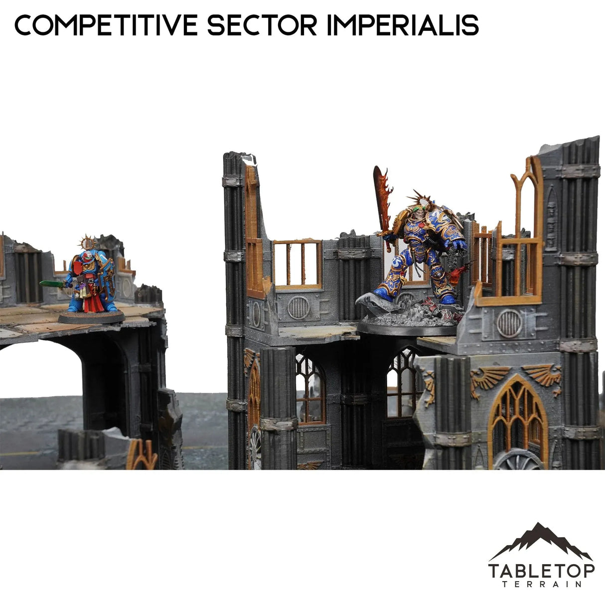 Tabletop Terrain Terrain Competitive Sector Imperialis 10e Table Set