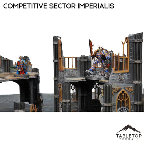 Tabletop Terrain Terrain Competitive Sector Imperialis 10e Table Set