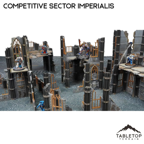 Tabletop Terrain Terrain Competitive Sector Imperialis 10e Table Set