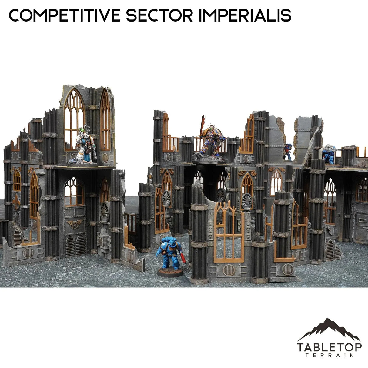 Tabletop Terrain Terrain Competitive Sector Imperialis 10e Table Set