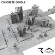 Tabletop Terrain Terrain Concrete Jungle TechScape - 6mm