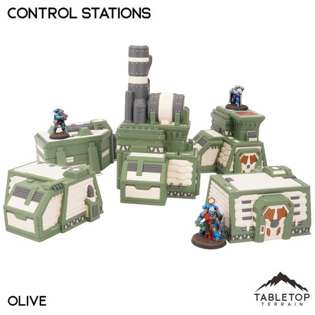 Tabletop Terrain Terrain Control Stations