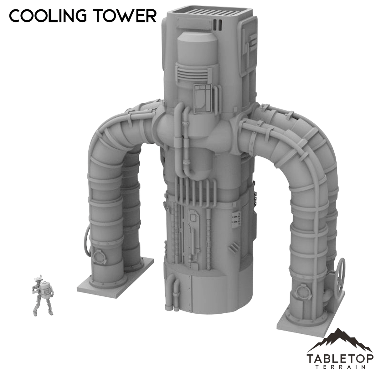 Tabletop Terrain Terrain Cooling Tower