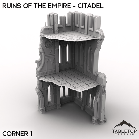 Tabletop Terrain Terrain Corner 1 / 32mm Ruins of the Empire - Citadel
