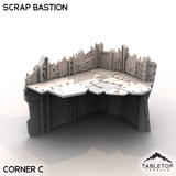 Tabletop Terrain Terrain Corner C Scrap Bastion - Scrapz Kamp