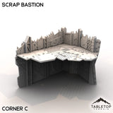 Tabletop Terrain Terrain Corner C Scrap Bastion - Scrapz Kamp