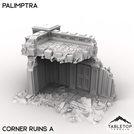 Tabletop Terrain Terrain Corner Ruins A / 32mm Palimptra