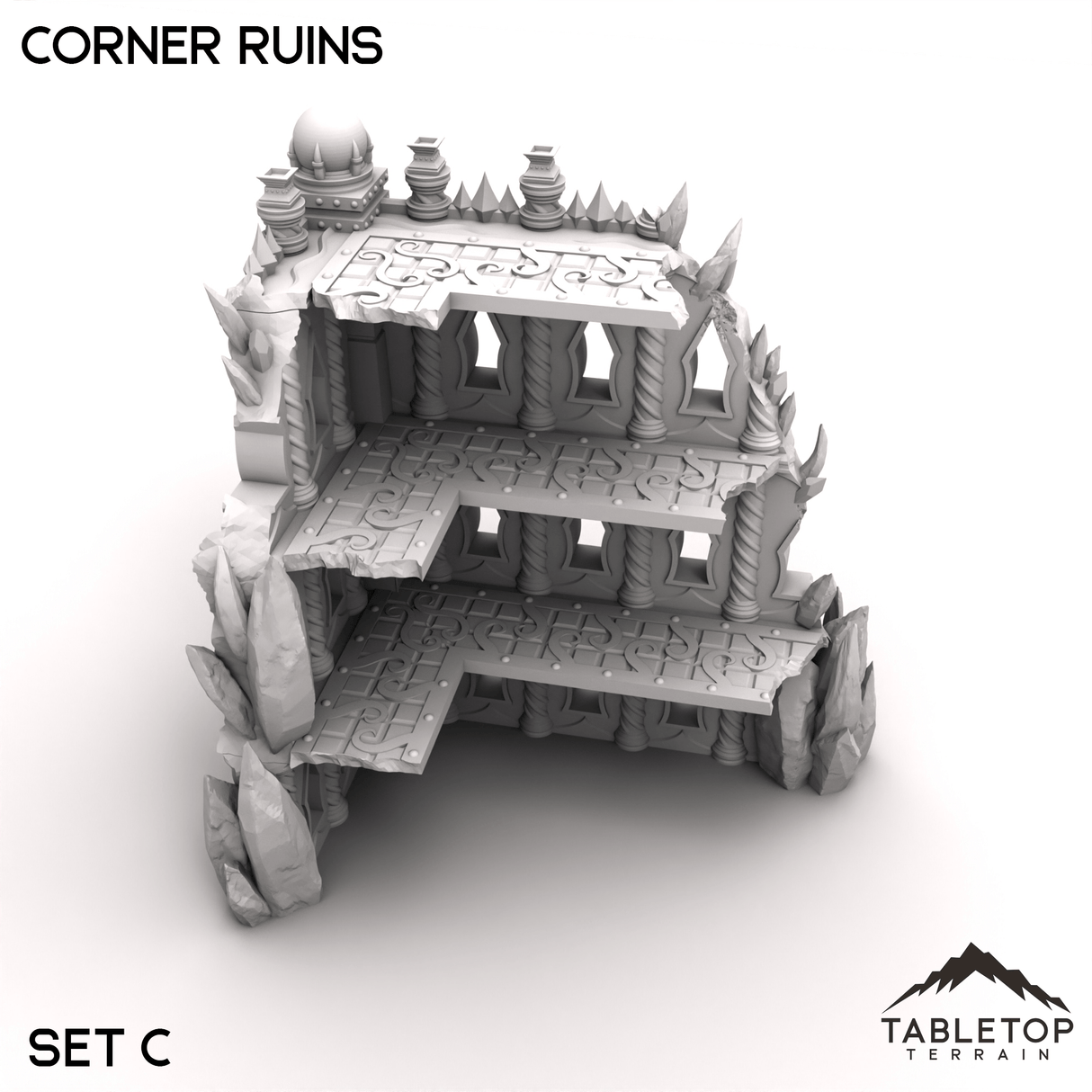 Tabletop Terrain Terrain Corner Ruins - Ithyria, World of Change