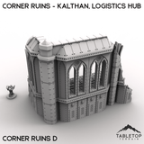 Tabletop Terrain Terrain Corner Ruins - Kalthan, Logistics Hub