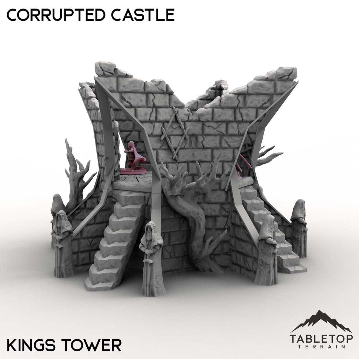 Tabletop Terrain Terrain Corrupted Castle