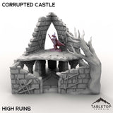 Tabletop Terrain Terrain Corrupted Castle
