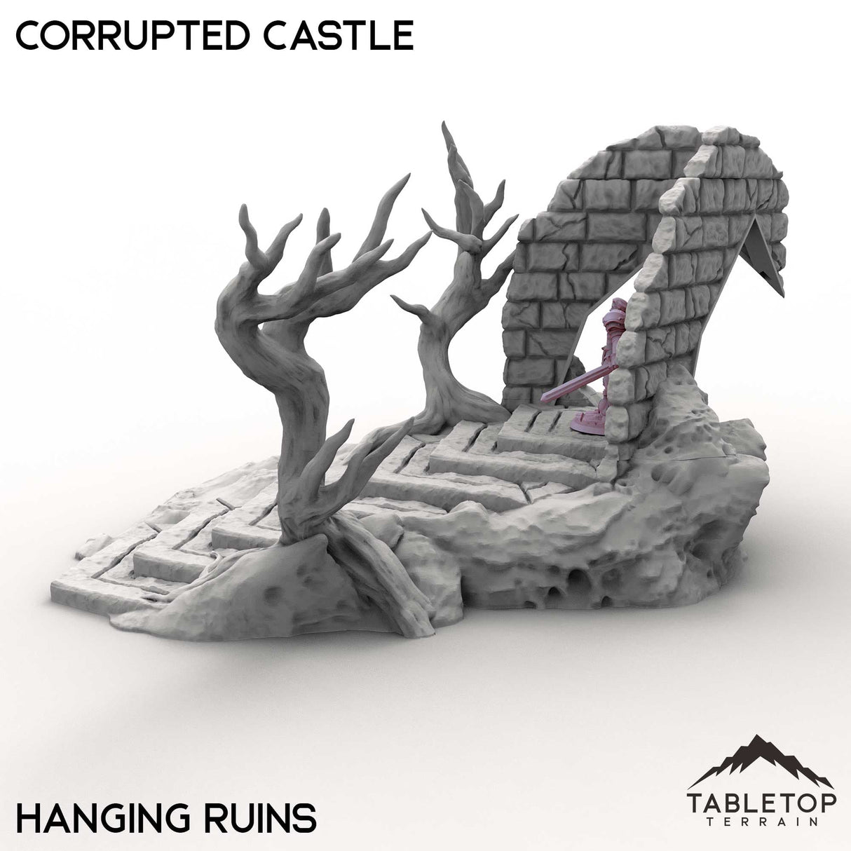 Tabletop Terrain Terrain Corrupted Castle