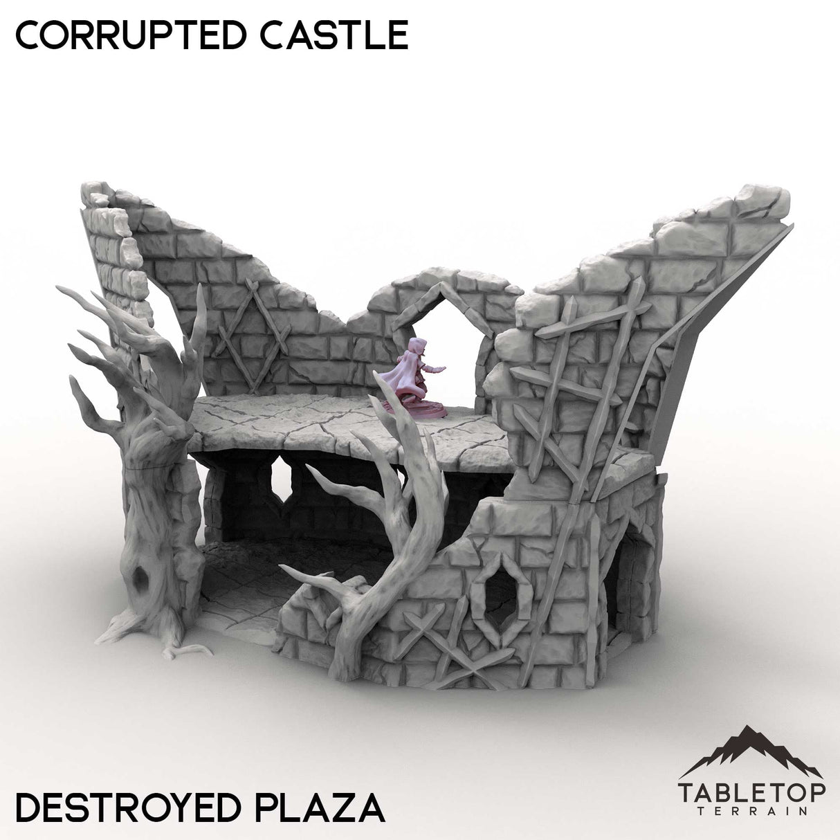 Tabletop Terrain Terrain Corrupted Castle