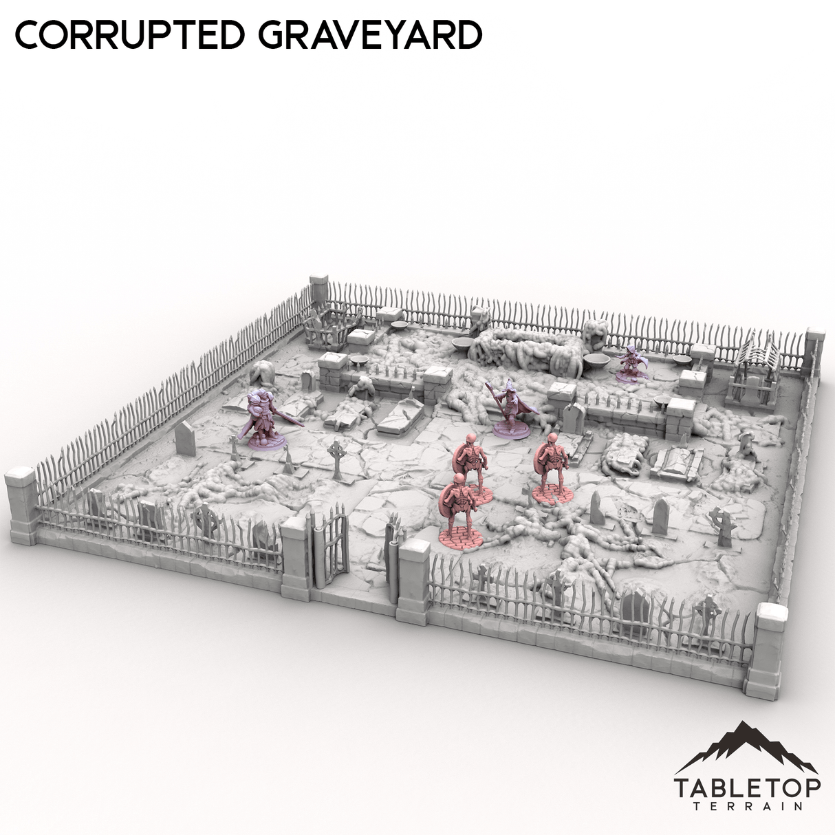 Tabletop Terrain Terrain Corrupted Graveyard