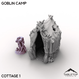 Tabletop Terrain Terrain Cottage 1 / 32mm Goblin Camp