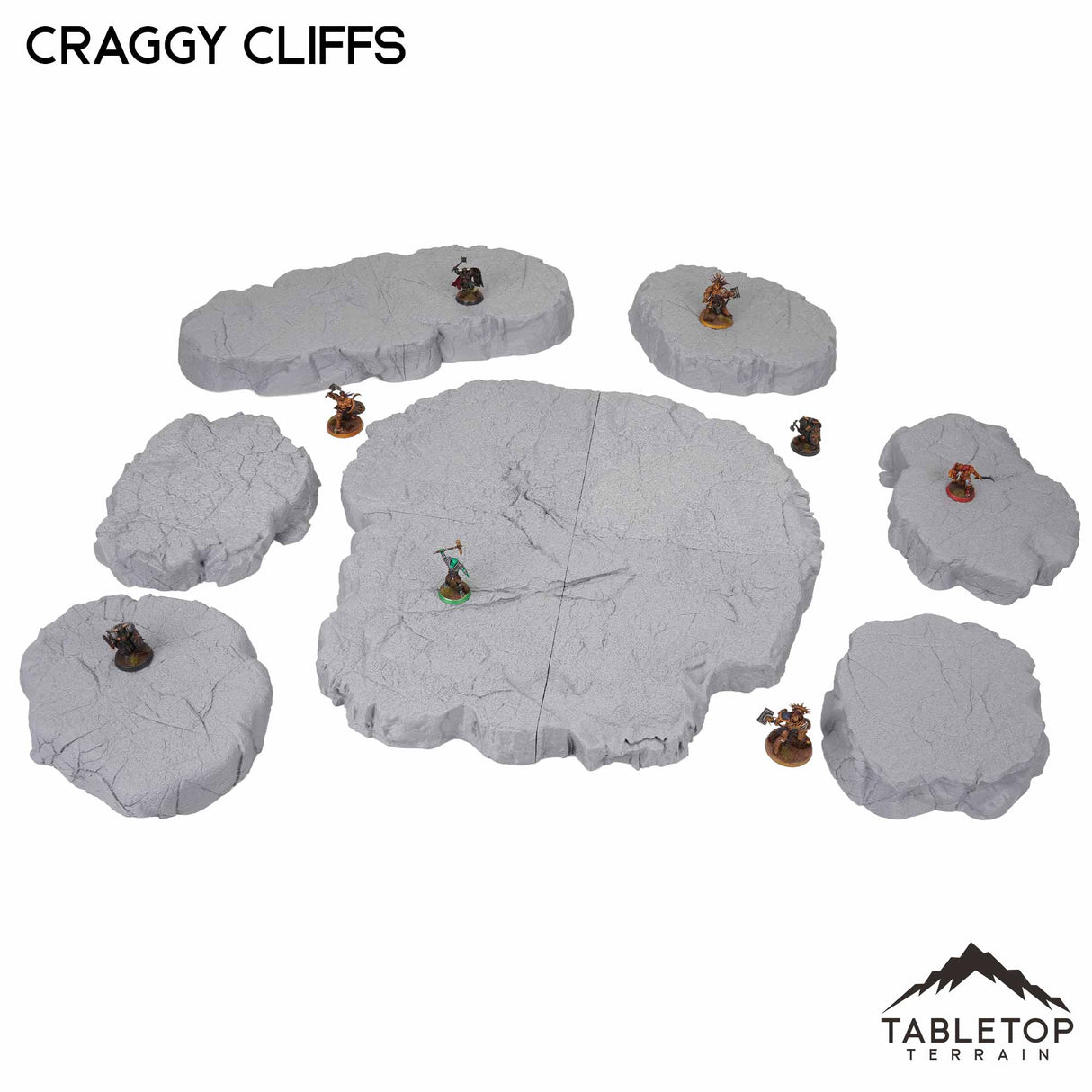 Tabletop Terrain Terrain Craggy Cliffs Wargaming Hills
