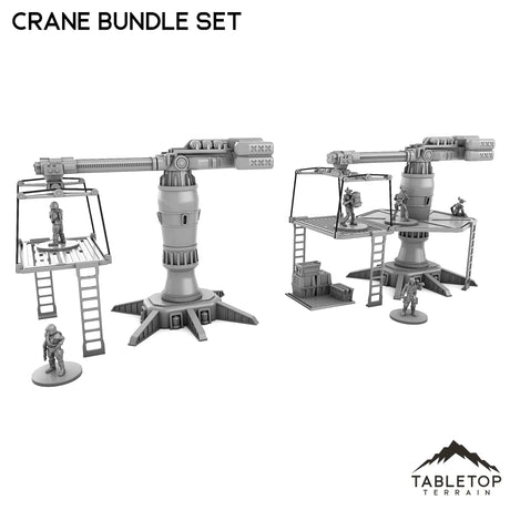 Tabletop Terrain Terrain Crane Bundle Set
