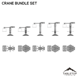 Tabletop Terrain Terrain Crane Bundle Set