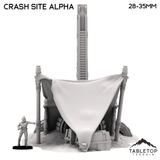 Tabletop Terrain Terrain Crash Site Camp Alpha