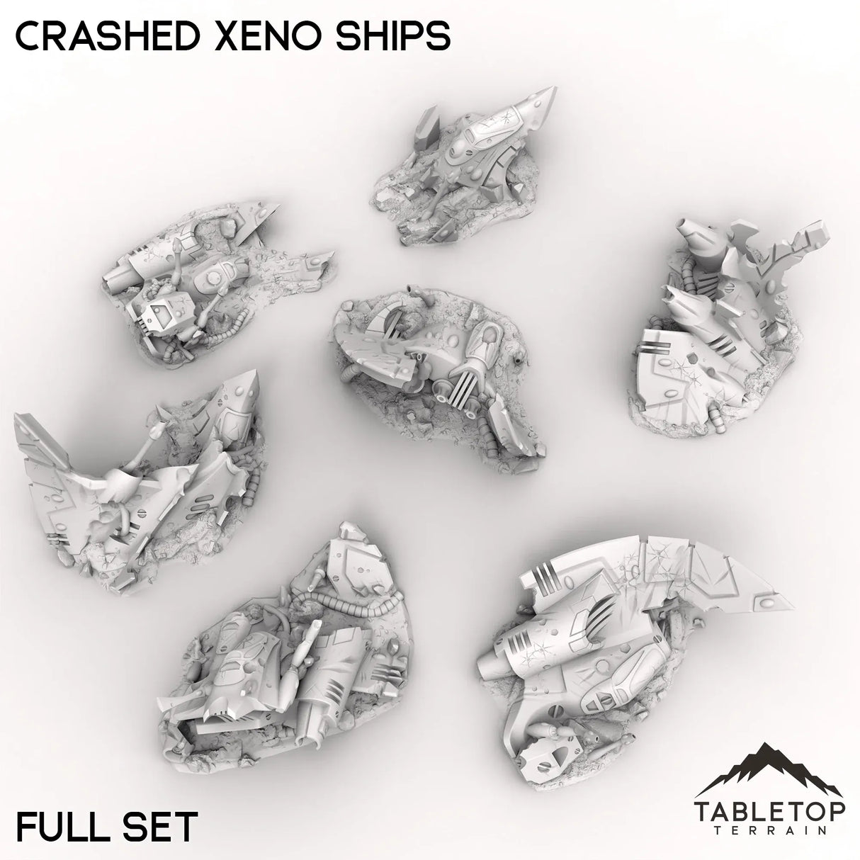 Tabletop Terrain Terrain Crashed Xeno Ships