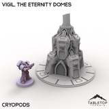 Tabletop Terrain Terrain Cryopods / 28/32mm Vigil, the Eternity Domes