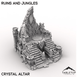 Tabletop Terrain Terrain Crystal Altar / 32mm Ruins and Jungles