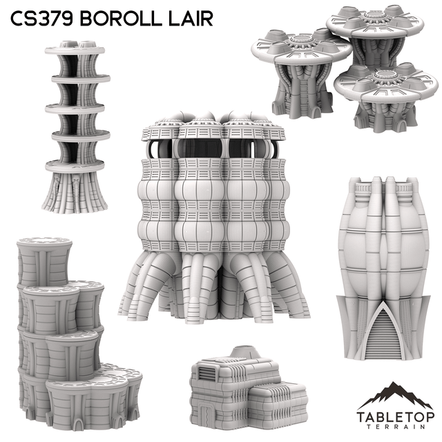 Tabletop Terrain Terrain CS379 Boroll Lair