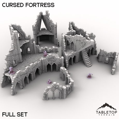 Tabletop Terrain Terrain Cursed Fortress