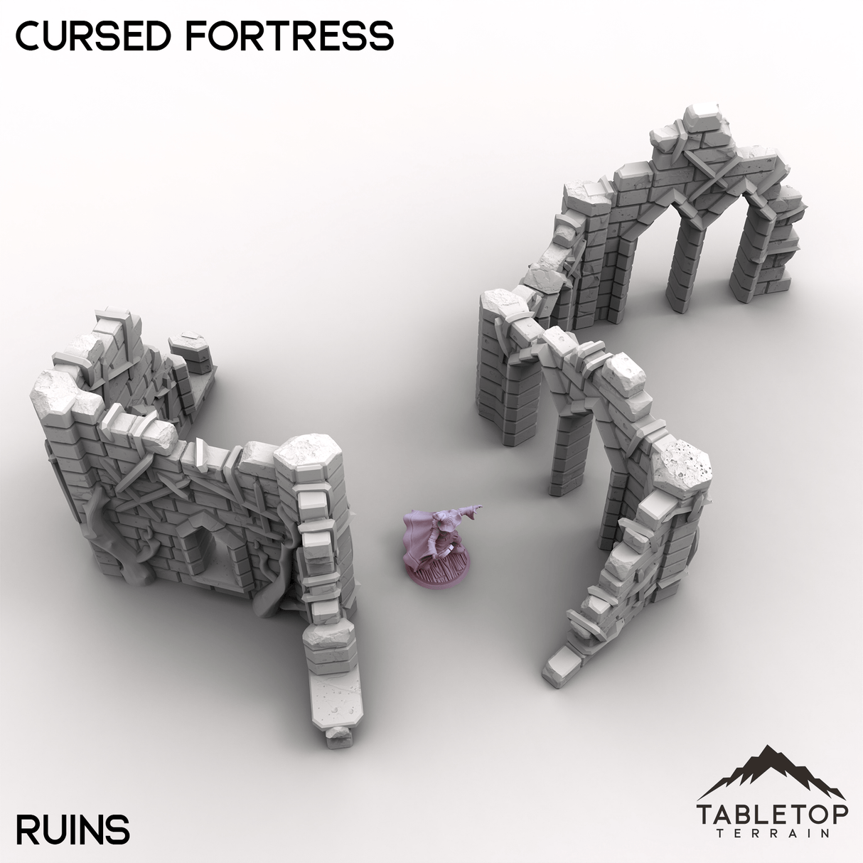 Tabletop Terrain Terrain Cursed Fortress