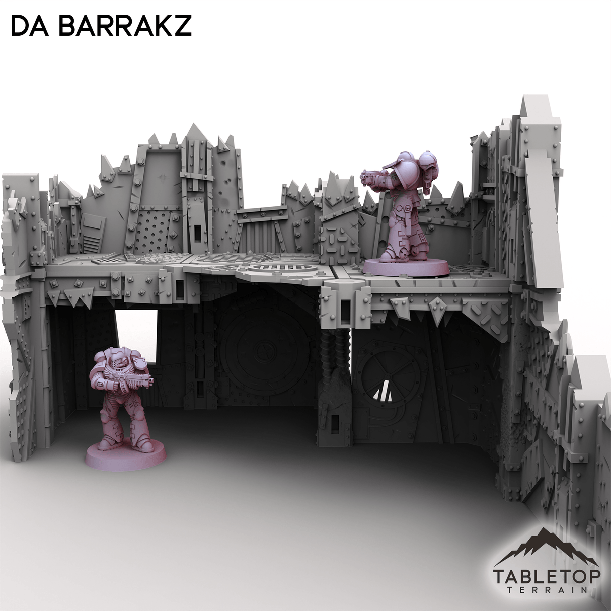 Tabletop Terrain Terrain Da Barrakz - Scrapz Kamp