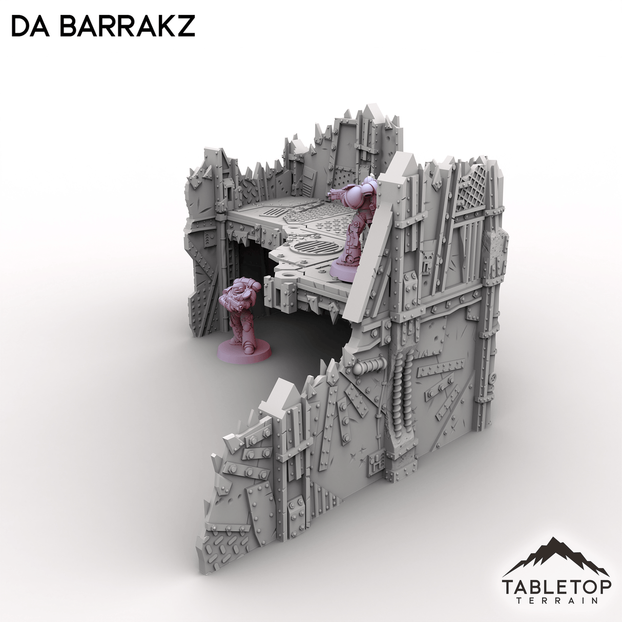 Tabletop Terrain Terrain Da Barrakz - Scrapz Kamp