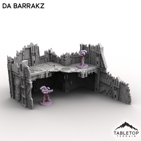 Tabletop Terrain Terrain Da Barrakz - Scrapz Kamp