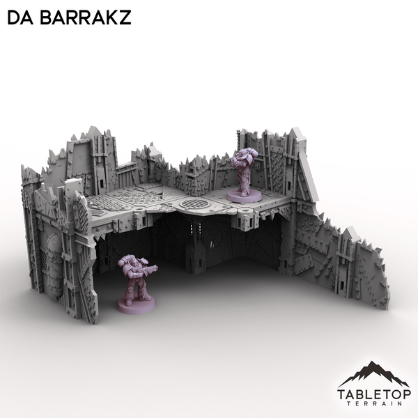 Tabletop Terrain Terrain Da Barrakz - Scrapz Kamp