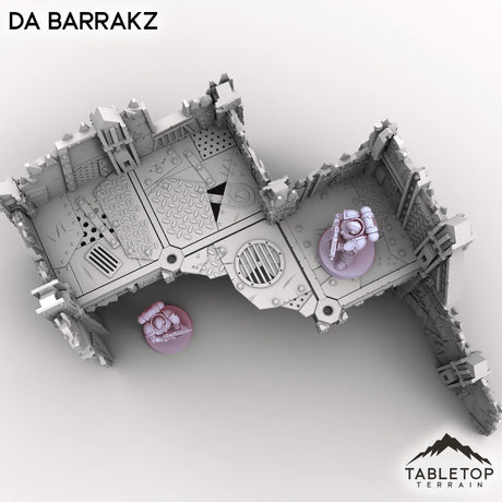Tabletop Terrain Terrain Da Barrakz - Scrapz Kamp