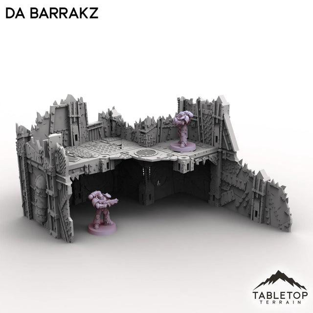 Tabletop Terrain Terrain Da Barrakz - Scrapz Kamp
