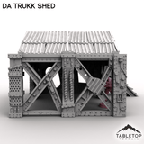 Tabletop Terrain Terrain Da Trukk Shed - Scrapz Kamp
